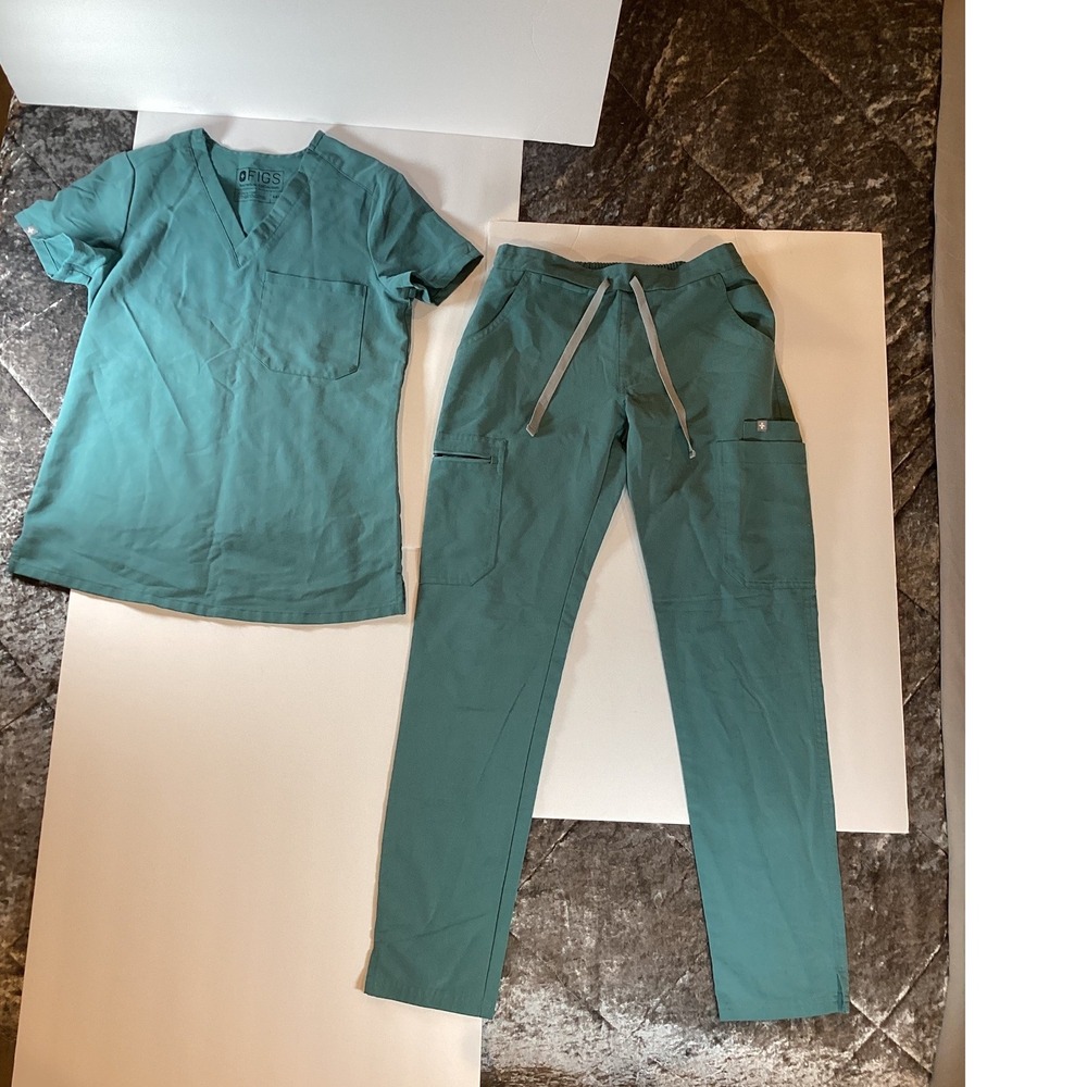 FIGS Technical Scrub Set Wmn'ss XXS Seafoam Green